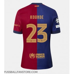 Barcelona Jules Kounde #23 Replik Heimtrikot 2024-25 Kurzarm